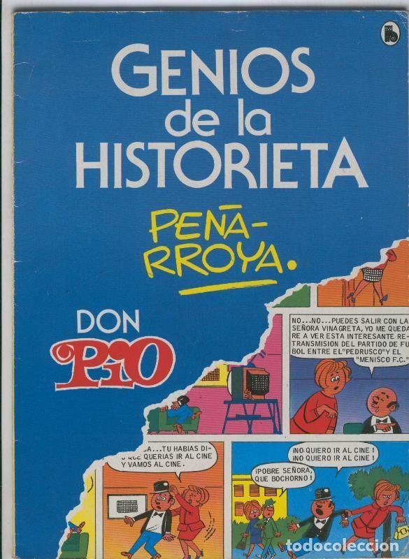 Comics: Bruguera: Genios de la Historieta numero 2: Don Pio - Pe&ntilde;arroya