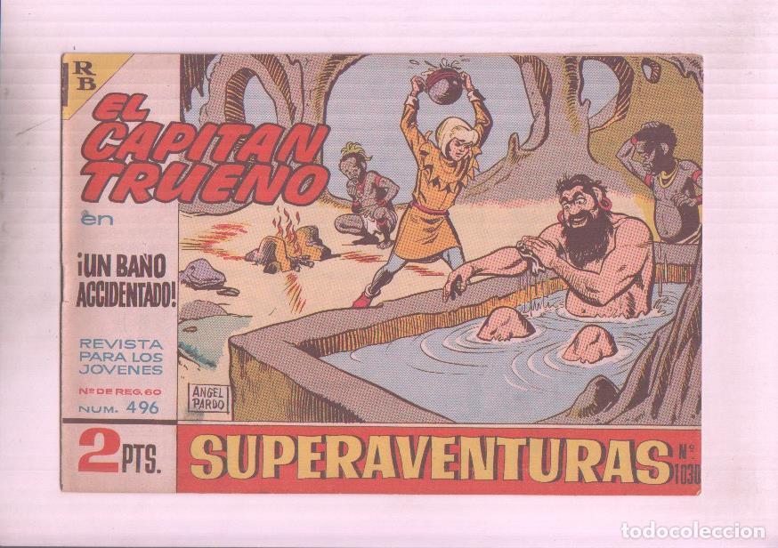 Comics: El Capitan Trueno original numero 496: Un ba&ntilde;o accidentado -