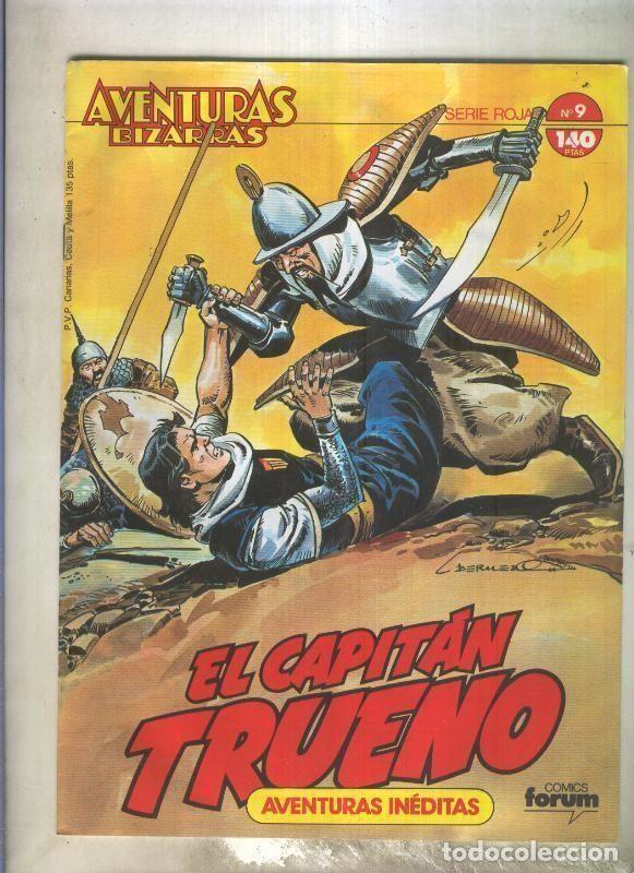 Comics : Revista Aventuras Bizarras: El Capitan Trueno numero 09 - Luis Bermejo y Victor Mora