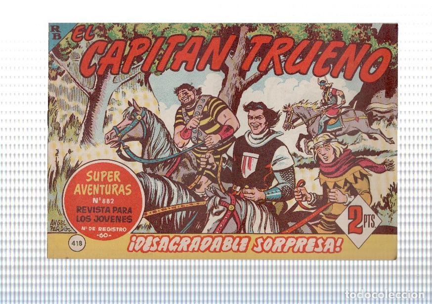 C&oacute;mics: Bruguera: El Capitan Trueno original numero 418: Desagradable sorpresa - Angel Pardo y Victor Mora