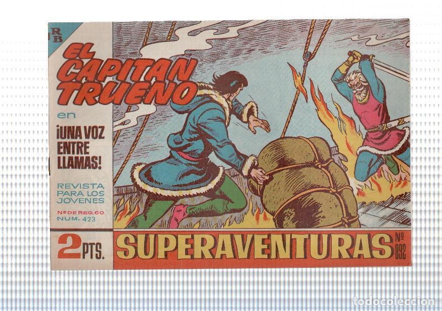 C&oacute;mics: Bruguera: El Capitan Trueno original numero 423: Una voz entre las llamas - Angel Pardo y Victor Mor