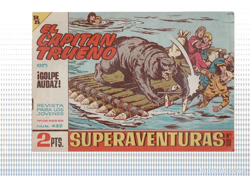 Comics: Bruguera: El Capitan Trueno original numero 432: Golpe audaz - Angel Pardo y Victor Mora