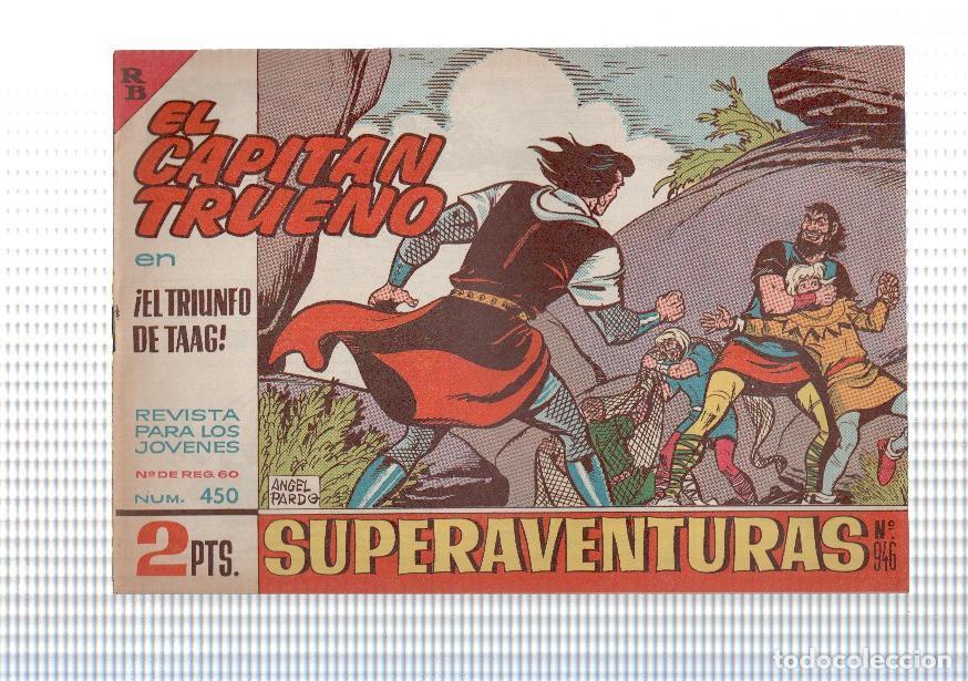Comics: Bruguera: El Capitan Trueno original numero 450: El triunfo de Taag - Angel Pardo y Victor Mora