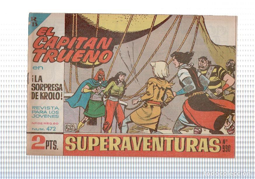 Comics: Bruguera: El Capitan Trueno original numero 472: La sorpresa de Krolo - Angel Pardo y Victor Mora