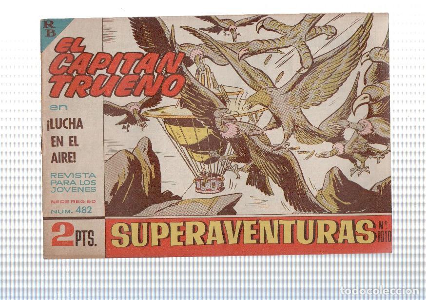 Comics: Bruguera: El Capitan Trueno original numero 482: Lucha en el aire - Angel Pardo y Victor Mora