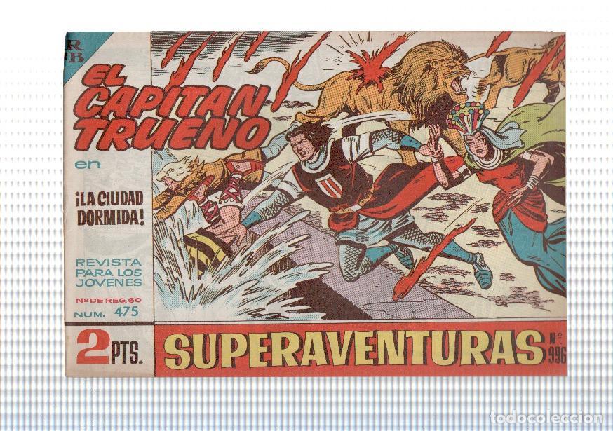 Comics: Bruguera: El Capitan Trueno original numero 475: La ciudad dormida - Angel Pardo y Victor Mora