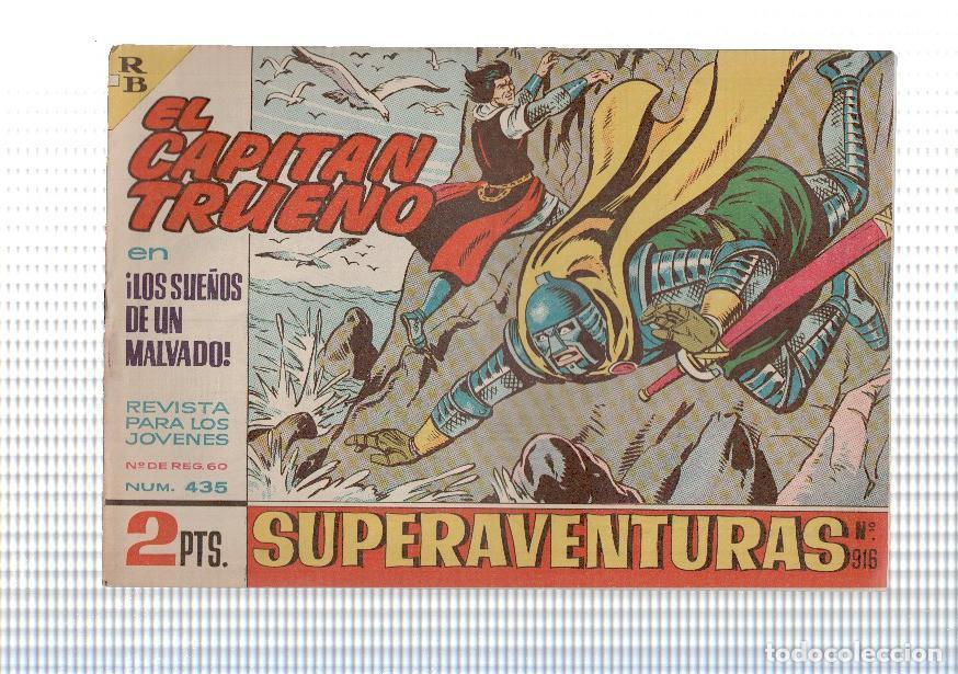 Comics: Bruguera: El Capitan Trueno original numero 435: Los sue&ntilde;os de un malvado - Angel Pardo y Victor Mor