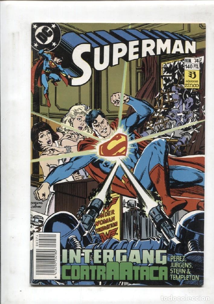 C&oacute;mics: Superman volumen 2 numero 074: Eeecosss - George Perez - Foto 1