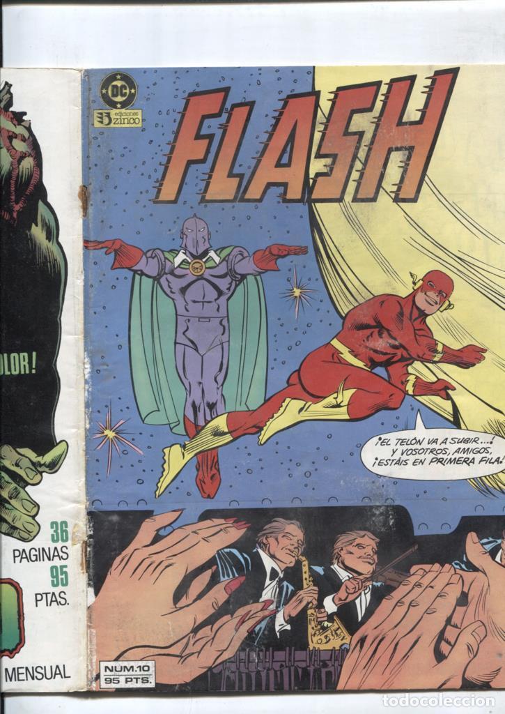 C&oacute;mics: Zinco: Flash volumen 1 numero 10: procede de retapado - Varios - Foto 1