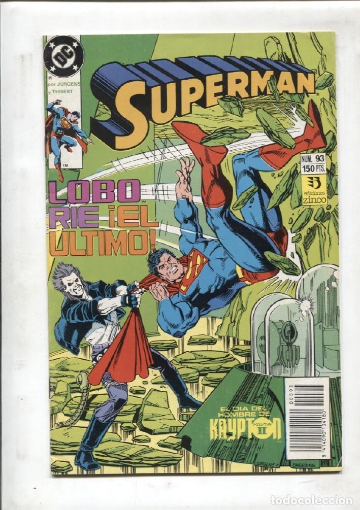 C&oacute;mics: Superman volumen 2 numero 093: Bronca sangrienta - Dan Jurgens - Foto 1