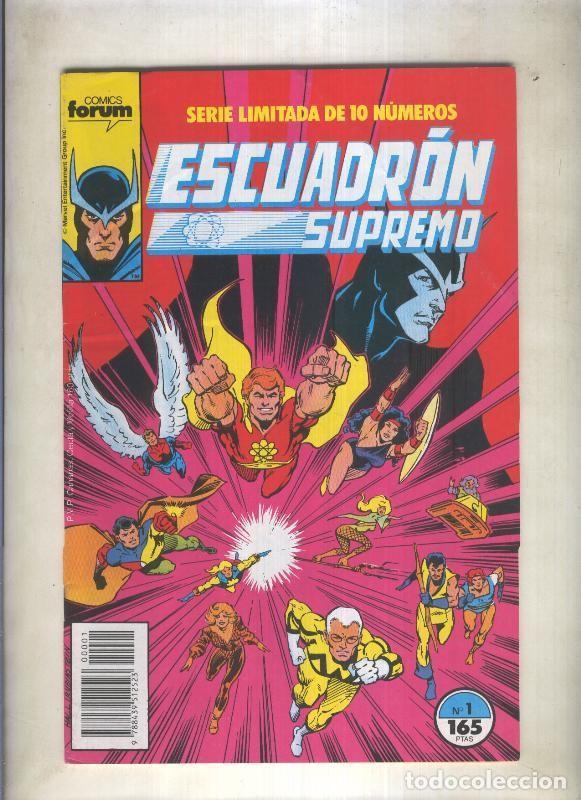 Comics: Planeta: Escuadron Supremo numero 01: Proyecto Utopia - Varios