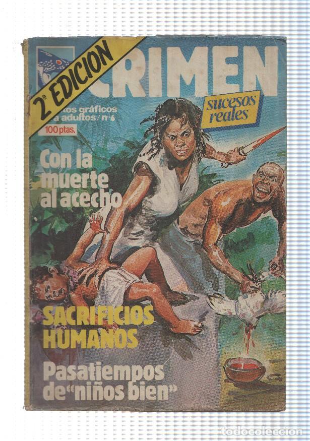 C&oacute;mics: Crimen de Ediciones Zinco numero 006: (segunda edicion) - Varios - Foto 1