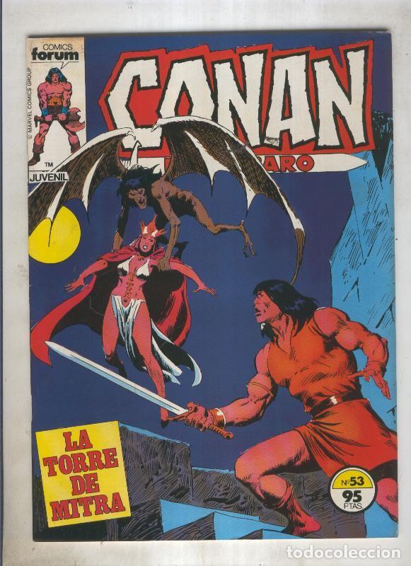 C&oacute;mics: Conan el Barbaro primera edicion numero 053: La torre de Mitra - varios - Foto 1