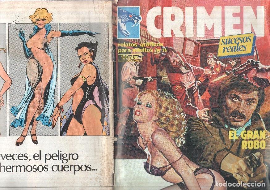 C&oacute;mics: Crimen de Ediciones Zinco numero 036: El gran robo - Varios - Foto 1