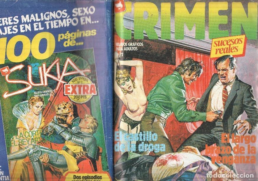 C&oacute;mics: Crimen de Ediciones Zinco numero 072: El castillo de la droga - Varios - Foto 1