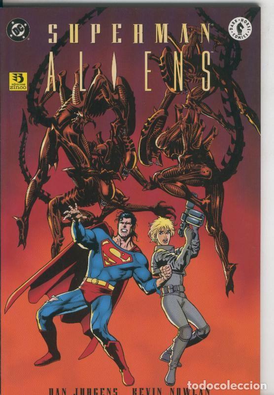 C&oacute;mics: Superman versus Alienes numero 2 - Dan Jurgens-Kevin Nowlan - Foto 1