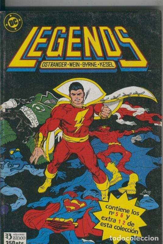 Comics: Legends retapado 5,6 y extras 1,2 - Varios