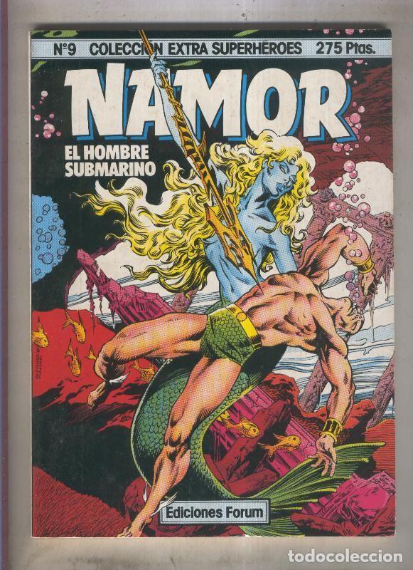 Fumetti: Planeta: Extra Superheroes numero 09: Namor el hombre submarino - J:M.De Matteis-Bob Budiansky