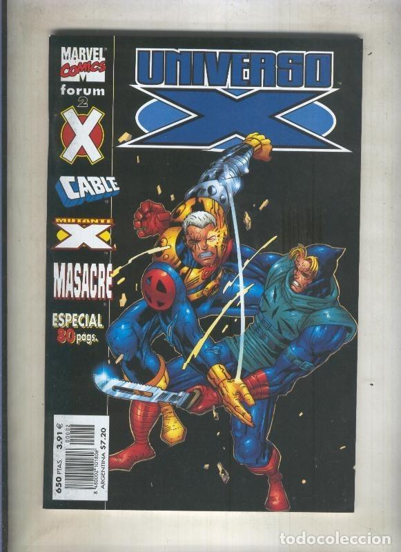 Comics : Planeta: Universo X numero 02: Mutante X-Cable-Masacre - Varios