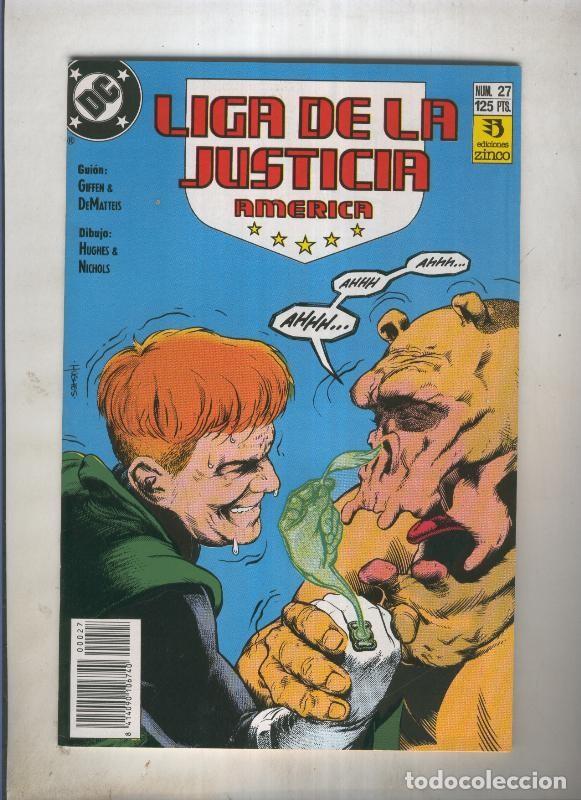 Comics: Liga de la Justicia America numero 27 (numerado 2 en trasera) - Varios