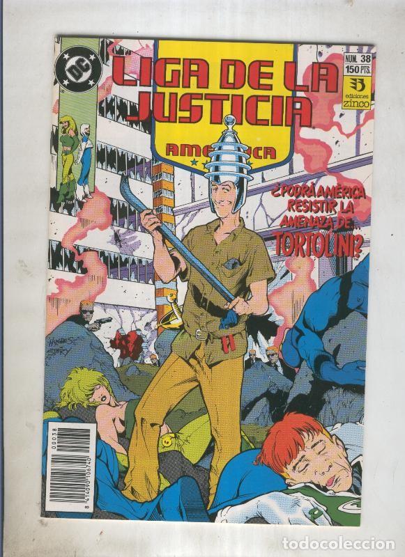 C&oacute;mics: Liga de la Justicia America numero 38 (numerado 1 en trasera) - Varios