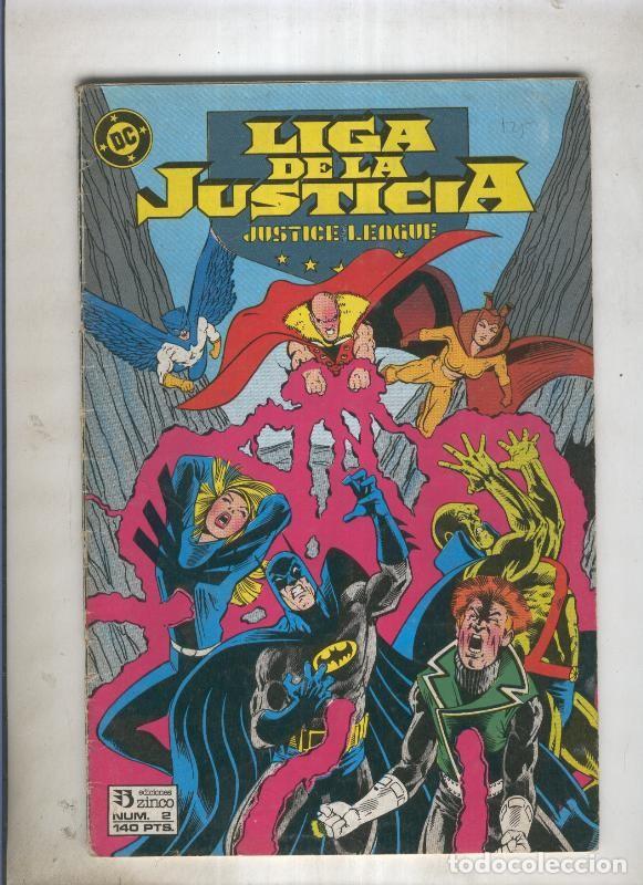 Comics : Liga de la Justicia America numero 02 (numerado 2 en trasera) - Varios