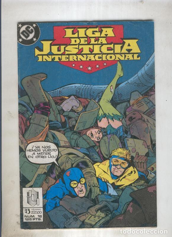 Comics: Liga de la Justicia America numero 18 (numerado 2 en trasera) - Varios
