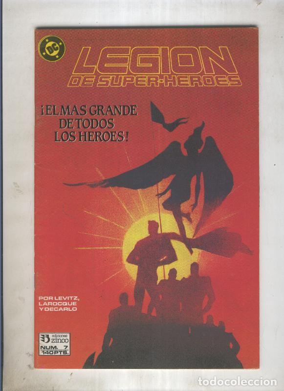 C&oacute;mics: Legion de Superheroes numero 07 (numerado 2 en trasera) - Varios - Foto 1