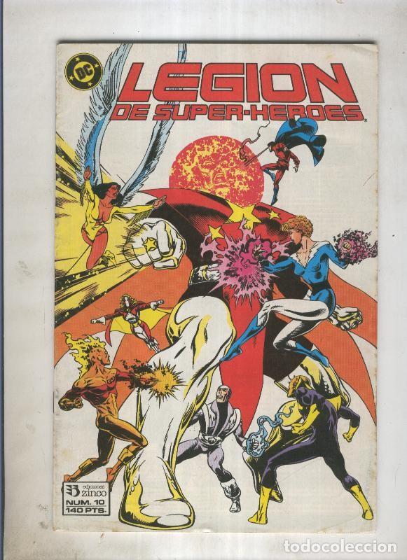 C&oacute;mics: Legion de Superheroes numero 10 (numerado 4 en trasera) - Varios - Foto 1
