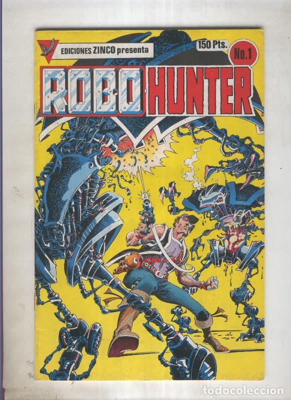 C&oacute;mics: Robo Hunter numero 1: Mi nombre es Sam Slade (numerado 1 en trasera) - Wagner-Ian Gibson-Jose Ferrer