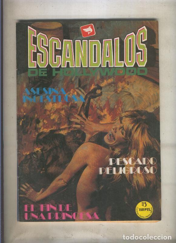 Comics: Escandalos de Hollywood numero 04 (numerado 2 en trasera) - Varios