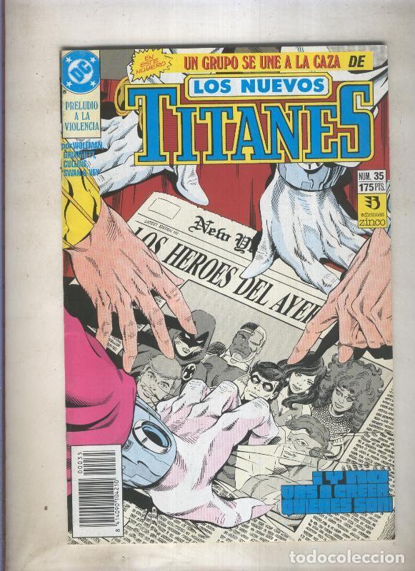 C&oacute;mics: Nuevos Titanes volumen 2 numero 35 - George Perez - Foto 1