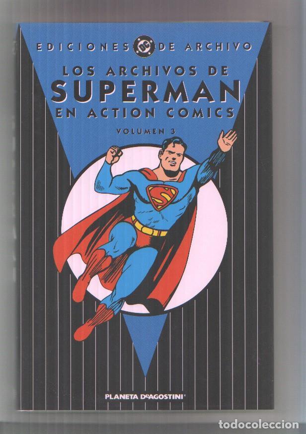 C&oacute;mics: PLANETA: Los Archivos de Superman en Action comics volumen 3 - Varios - Foto 1