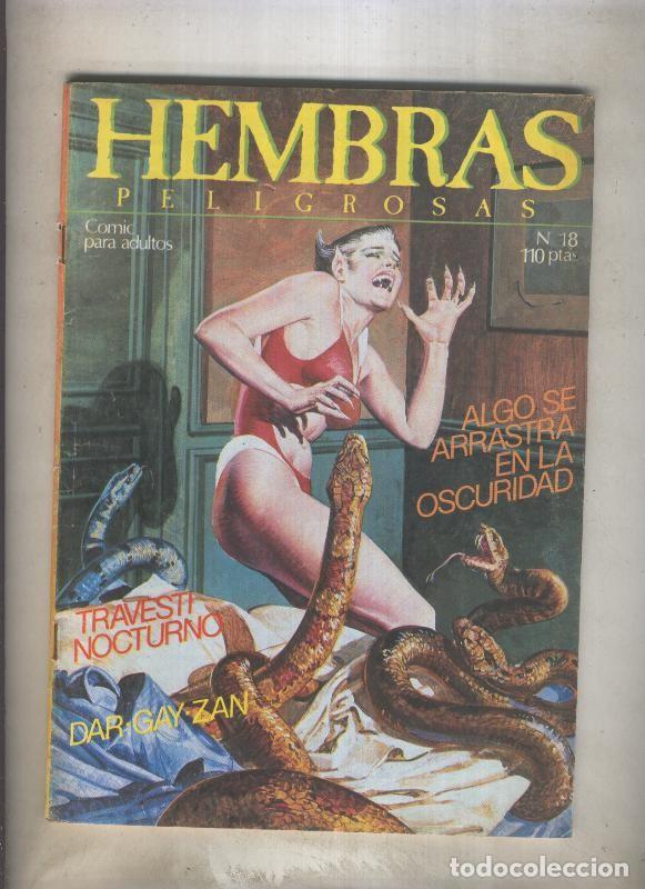 C&oacute;mics: Hembras peligrosas numero 18 (numerado 2 en la trasera) - Varios - Foto 1
