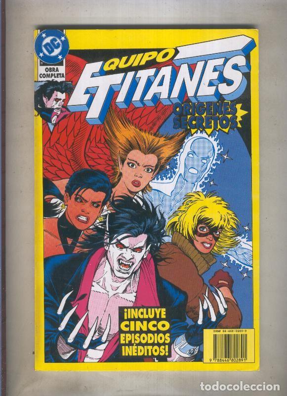 Comics: Equipo Titanes: Origenes secretos (numerado 2 en interior cubierta) - George Perez