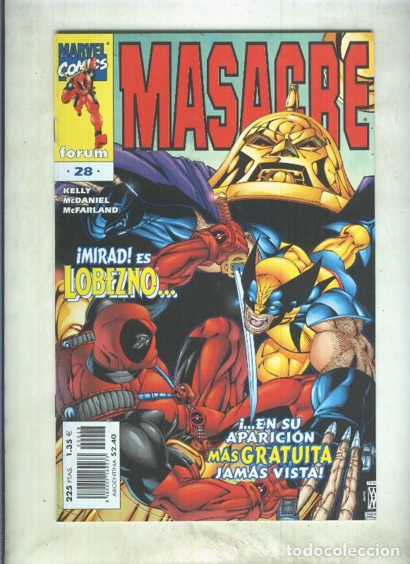 C&oacute;mics: Masacre volumen 3 numero 28 - Varios - Foto 1