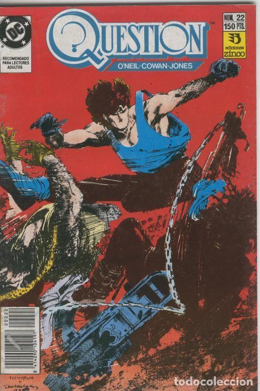 C&oacute;mics: Question numero 22: Dia de elecciones: La trampa (numerado 1 en trasera) - Varios