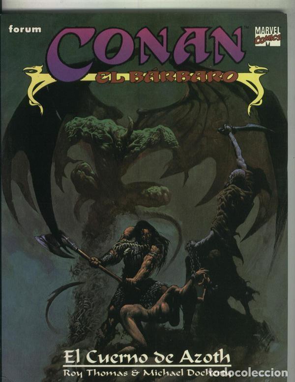 C&oacute;mics: Conan el barbaro: El cuerno de Azoth - Roy Thomas-Michael Docherty - Foto 1