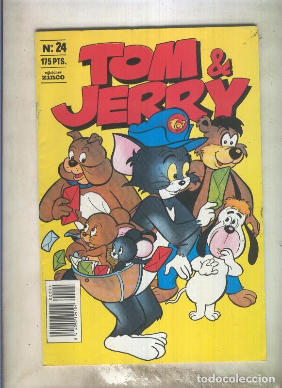 C&oacute;mics: Tom y Jerry numero 24 (numerado 1 en trasera) - Varios - Foto 1