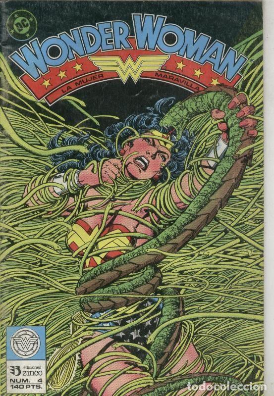 C&oacute;mics: Wonder Woman numero 04 (numerado 5 en interior cubierta) - George Perez