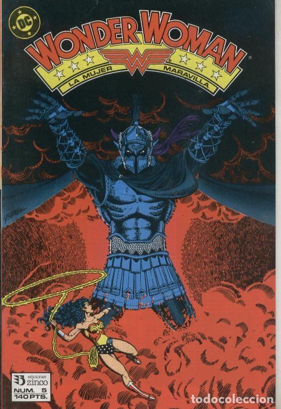 Comics: Wonder Woman numero 05 (numerado 6 en interior cubierta) - George Perez