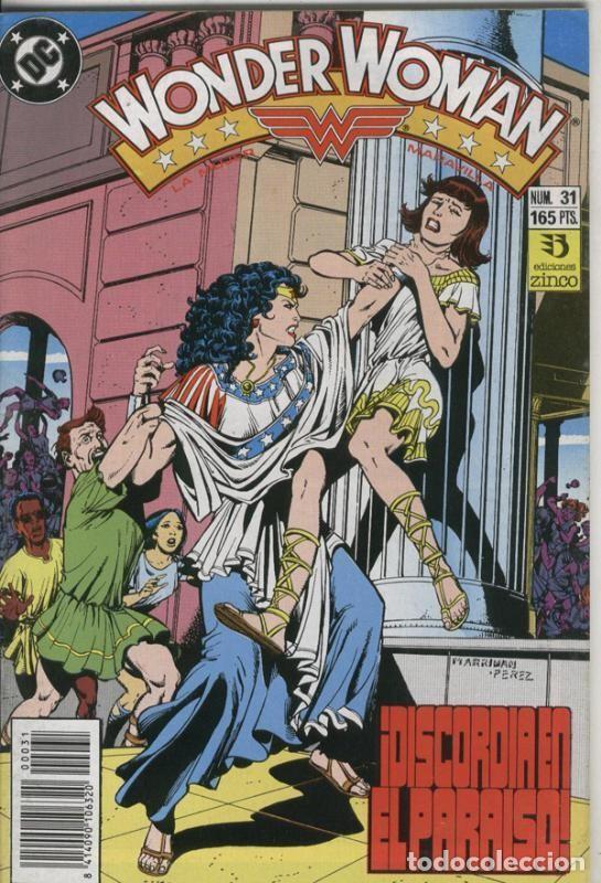 C&oacute;mics: Wonder Woman numero 31 (numerado 1 en interior cubierta) - George Perez -Marrinan