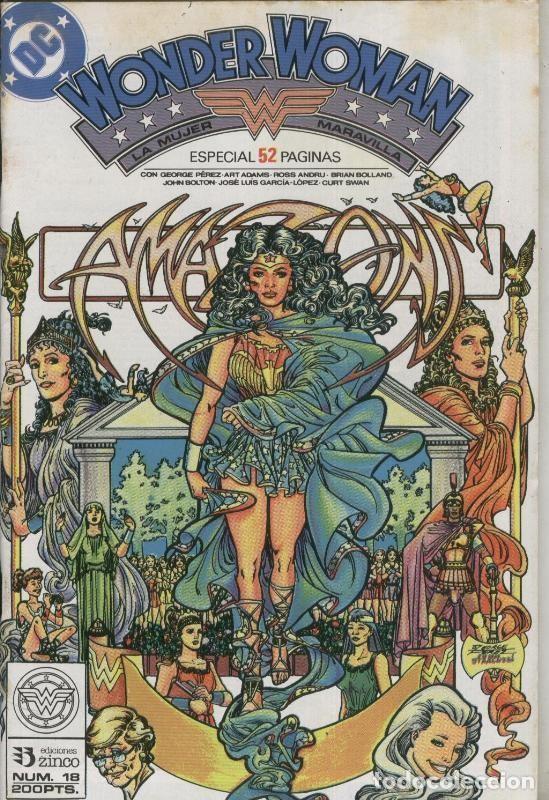 Comics: Wonder Woman numero 18 (numerado 2 en interior cubierta) - George Perez