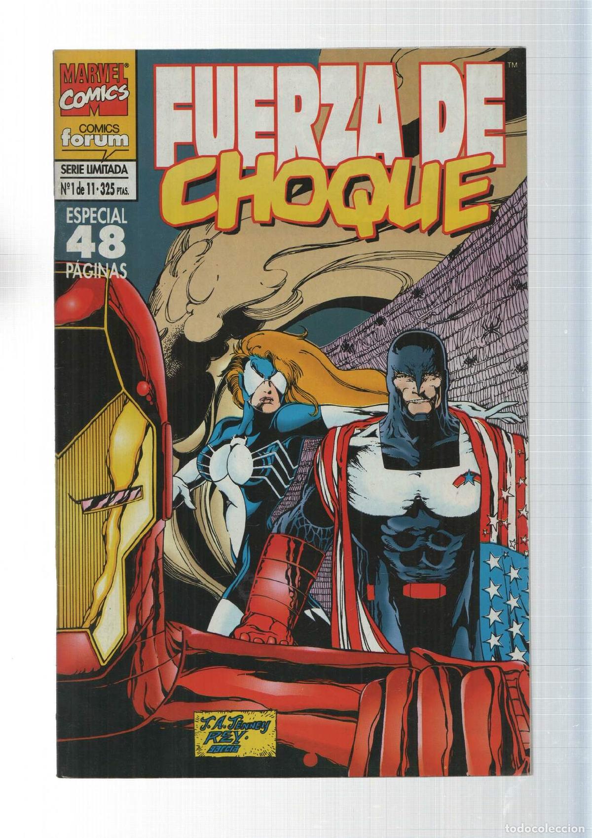 C&oacute;mics: Fuerza de choque numero 01. Destino - Varios