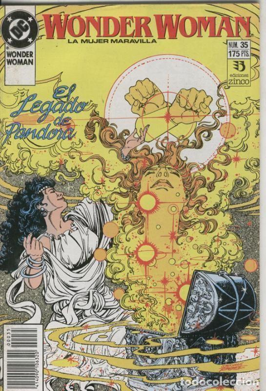 C&oacute;mics: Wonder Woman numero 35 (numerado 1 en interior cubierta) - George Perez y Jill Thompson