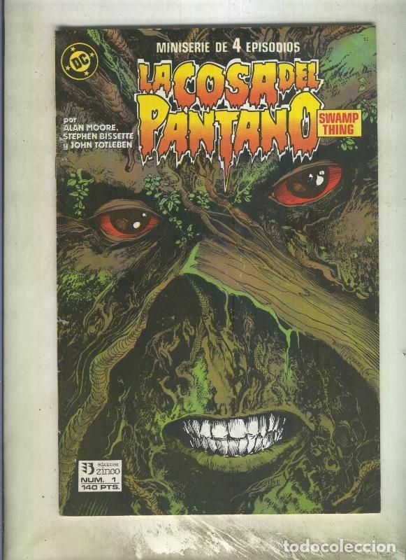 Comics: La Cosa del Pantano segunda serie numero 01 - Alan Moore