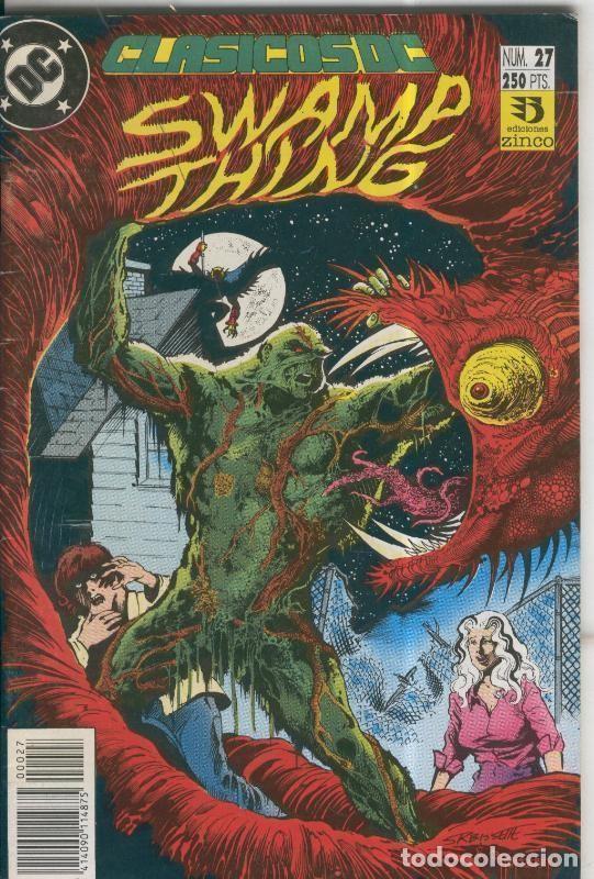 Comics : Clasicos DC numero 27: Swamp Thing (La cosa del pantano) (numerado 1 en interior cubierta) - James A