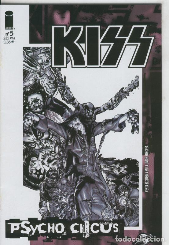 Comics: Kiss Psycho Circus numero 05: Humo y espejo - Holguim-Medina