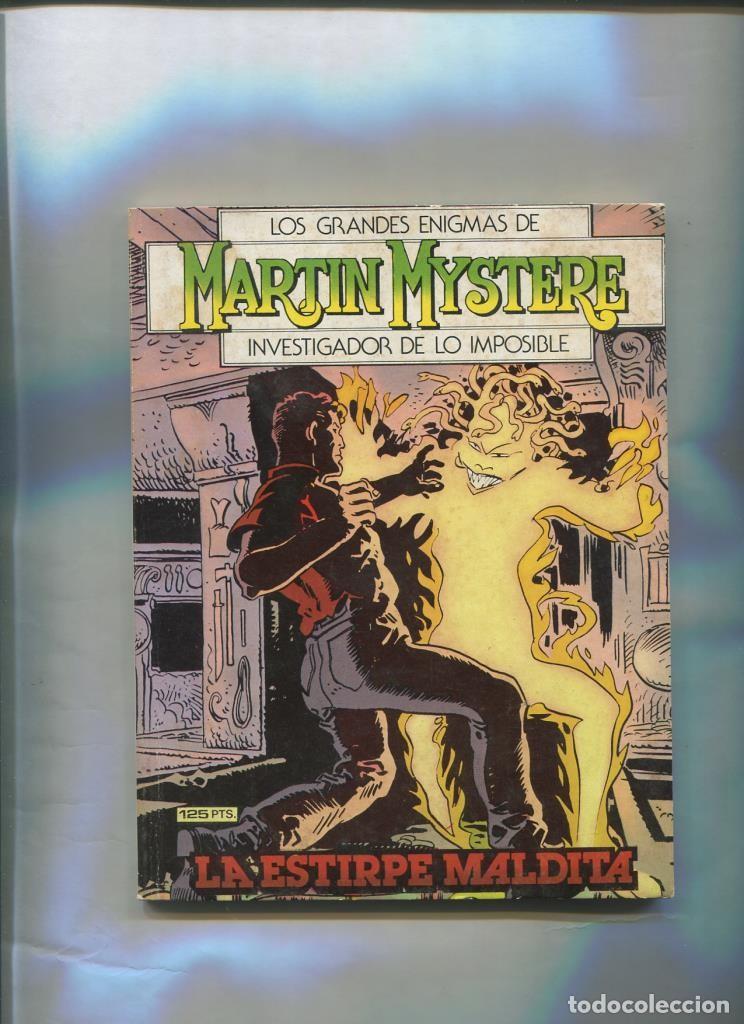 Comics : Martin Mystere numero 04: La estirpe maldita (numerado 1 interior cubierta) - Alfredo catelli