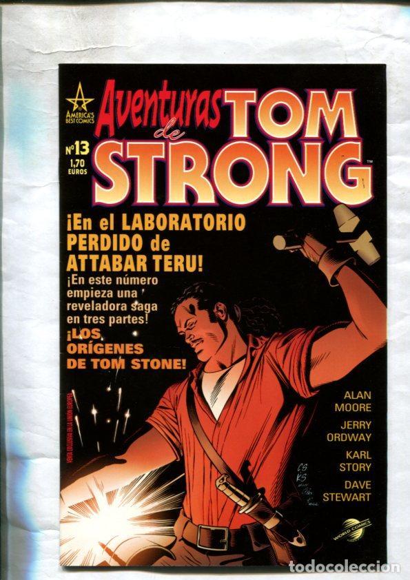 C&oacute;mics: Aventuras de Tom Strong numero 13: Los origenes de Tom Stone - Alan Moore - Foto 1